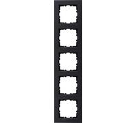 Kopp, Marco para 5 enchufes HK07, color: antracita, 407215007
