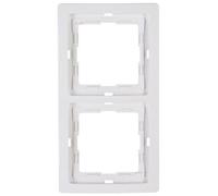 Kopp Marco para Enchufes, para 2 Enchufe Venedig, Color Blanco, 400229063
