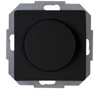 Kopp Paris 843450088 - Regulador de presión para bombillas halógenas de 230 V, RL 20-250 W/VA, LED 3-35 W, 230 V ~, 50 Hz, color negro, superficie mate
