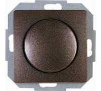 Kopp Paris 846026084 - Regulador de intensidad universal con interruptor de cambio a presión para luces LED (3-100 W, 10-250 W), color marrón