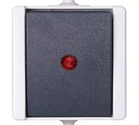 Kopp proAQA 541656003 - Interruptor de control, color gris, 5 unidades