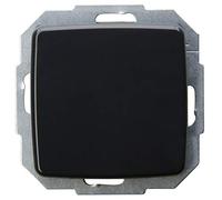 Kopp Rivo 585615082 - Interruptor universal (10 AX, 250 V~, color antracita)