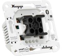 Kopp Smart Control 833304018 - Interruptor Inteligente híbrido para Control de persianas, persianas y toldos con Soporte basculante para Kopp y Varios Fabricantes de interruptores, Amazon Alexa