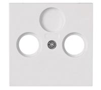 Kopp Tapa de la Toma de Antena 2 Pliegues, Athenis, Color Blanco Puro, 373529188