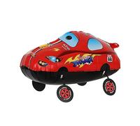 Kopper-24 Airwalker Globo Coche Rojo - Animal Caminando Globo Helio Walking Globo Decoración para Niños Cumpleaños Fiesta Boda Regalo JGA Decoración Globos Animales Correr