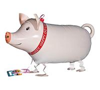 Kopper-24 Airwalker Globo de cerdo - Globo de helio para caminar, globo de helio para niños, fiesta de cumpleaños, boda, regalo para niños, decoración JGA