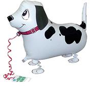 Kopper-24 Airwalker Globo de perro dálmata para perros, globos de helio para caminar, globos decorativos para niños, cumpleaños, fiestas, bodas, regalo para niños, decoración JGA