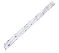 KOPUGVLVKK 3 piezas de retroiluminación LED 43 pulgadas compatibles for LG 43uh619v 43UH610V 43UH6030 UF64 UHD_A 43LH5700 43LH60FHD HC430DGG-SLNX1 43UF6400 43LG61CH Tira de luz para TV