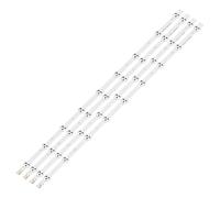 KOPUGVLVKK Kit de retroiluminación LED for TV for LG 32LS3400, 32LS3400-UA, LC320DXN, LED32A2000V, LED32A2000i, LE32M320, LC320DXN-SEU3, 32LS3400 Tira de luz para TV(20 PCS For 5 TV)