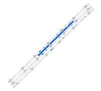 KOPUGVLVKK Tiras de retroiluminación LED for 32PFL3107H/12, 32PFL3107H/60, SVS320AA6, SVS320AD7, LED32E251, LTA320AP33, 32/122I-GB-3B-HBKUP-EU Tira de luz para TV