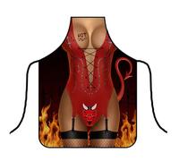 KOQAIIZ Chef Delantal, Delantal Divertido de Cocina Funny Cooking Sexy Apron Barbacoa Fiesta Delantal Barbacoa Fiesta Delantal para Pareja Mujeres