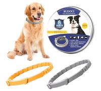 KOQAIIZ Collar Antiparasaitario Perro y Gatos, 2Pcs Collar Antipulgas Perros, Collar de Pulgas y Garrapatas para Perro Impermeable Regulable, para Mascota Pequeño Mediano Grandes