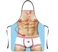 KOQAIIZ Delantal sexy divertido, Delantal cocina, Delantal de Cocina Hombre, creativo, cocina, fiesta, regalo para hombres