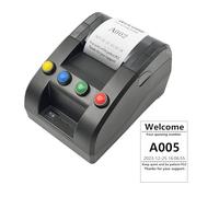 KOQICALL Sistema de llamadas inalámbrico Take a Number System con boleto térmico de 58 mm rollo de boletos de recibo (TP-4 vías)