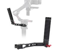 KOQINVIZ Mango ajustable de 360° con abrazadera NATO para DJI RS3 Pro/RS3 Mini/RS3/RS2/RSC2, agarre de cardán con soporte de extensión Coldshoe de 1/4 pulgadas