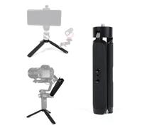 KOQINVIZ Mini trípode de aluminio con mango para estabilizador de cardán de cámara, teléfono, trípode de escritorio para DJI Ronin Zhiyun Weebill Smooth Osmo Mobile Webcam proyector