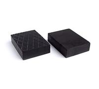 Kora 73 - Bloque de Goma (160 x 120 x 80 mm), Color Negro