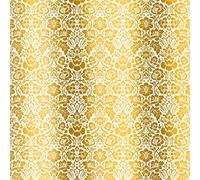 KORA projects - Cartulinas de colores con foil metalizados - Colección Damask (Damask Dalia, oro/blanco)
