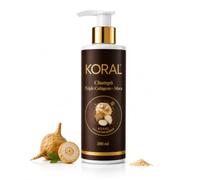 Koral Champú Sin Sulfatos ni Parabenos Triple Colágeno 300 ml | Extracto de Maca Andina, Biotina