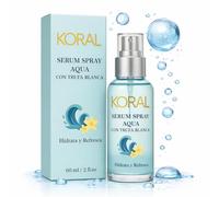 Koral - Serum Spray Trufa Blanca, con Niacinamida, Ácido Hialurónico y Jojoba, Hidratante .60 ml de bruma marina.