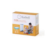 Korbell Bolsas de recambio para pañales 3 paquetes 16L 19L 9L Mini Value BioHQ