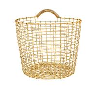 KORBO Cesta de alambre Korbo Bin 16 latón