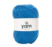 Korbond DK - Hilo acrílico azul, 100 g, ligero, hipoalergénico y duradero (290 m en total)