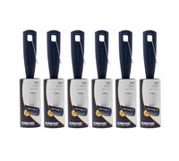 Korbond - Lote de 6 rodillos de pelusa de 5 m con 210 hojas adhesivas, inodoro, para todas las telas, elimina el polvo, el pelo de mascotas y la pelusa de los muebles y la ropa SIN DEJAR RESIDUOS