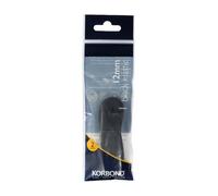 Korbond - Negro poliéster elástica 12 x 2 Metros