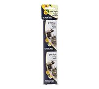 Korbond Pack de 2 recambios para rodillo quitapelos con fragancia, elimina pelos de mascota, pelusas y polvo, para ropa, muebles y alfombras, 66 hojas perforadas de papel adhesivo, 9, 8 m
