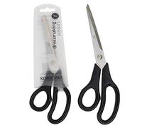 KORBOND 1 Tijeras de Costura de precisión Profesionales, de Mango Suave, para Tela, Papel o Manualidades, para Zurdos y diestros, 22 cm