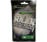 Korda Solidz - Sistema de Bolsas de PVA para Pesca de Carpas, tamaño Mediano, pH Neutro, Bolsas de PVA para fundición a Distancia, Biodegradable, Entrega compacta de Cebo