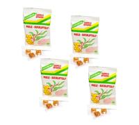 Kordofan® | Caramelos de Miel y Eucalipto | Caramelos Balsámicos Artesanales | Caramelos de Miel y Eucalipto | Caramelos Balsámicos - 4 Bolsas de 50 g cada una