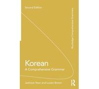 Korean: A Comprehensive Grammar (Routledge Comprehensive Grammars)
