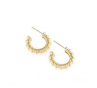 Korean All-Match Semicircle Earrings Earrings Female S925 Earrings Earrings