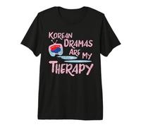 Korean Dramas Are My Therapy - Camiseta para fanáticos de K-Drama Lover Camiseta Premium