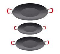 Korean Grill - Non Stick BBQ Grill Plate ¦ Korean Style Pan for Busy Families, Heat Resistant Cooking Pan with Even Heating, Kitchen Cookware, Non Stick Cookware for Meal Prep, and Beginners