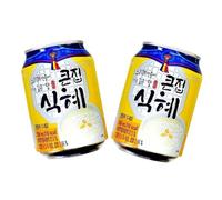 Korean Market | Shikhye Bebida Coreana de Arroz y Malta | Haitai | 238ml | Pack de 2