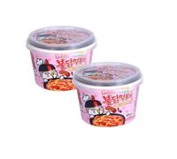 Korean Market |Tteokbokki Picante Carbonara | 179g | Pack de 2