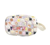 Korean Music Group - Bolsa de maquillaje transparente para niños, diseño de personajes de dibujos animados, regalo de música K-pop, Anime Straycbag Eu, Multifuncional: