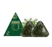Korean Natural Scalp Revival Bar,Romero & Aminoácidos Fortalecedor Antidiluyente Champú Barra, Hidratante y Cuidado de Hierbas Hidratante y Piel Hidratante 80 g para Mujeres y Hombres (2PC)