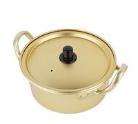 Korean Noodle Ramen Pot, Korean Food Ramen Noodle Pot Ramyun Cooker para Cocinar, Sopa, Curry, Pasta, Estofado Y Más(16cm)