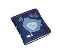 Korean one-Palace - Libro de almacenamiento de hojas sueltas de tela para tarjetas pequeñas