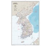 Korean Peninsula Classic Map [Laminated]: Reference Maps (National Geographic Reference Map)