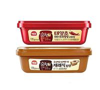Korean Sauce 5.9oz Variedad 2 Packs (Gochujang, pasta de soja)