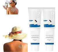 Korean SPF 50+ PA++++ Hydrating Sun Essence Face Sunscreen,moisturizing sunscreen,No White Cast,Strong UV Protection,Moist Essence Type (2 Pcs)
