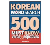 Korean Word Search: Level Up Your Korean with 500 Must-Know Verbs and Adjectives