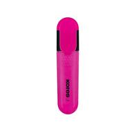 Kores Bright Liner - Rotulador marcador (punta biselada, caja de 10 unidades), color rosa