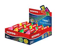 Kores Design Trino - Goma de borrar (28 unidades)