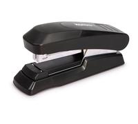 Kores - Grapadora Flat Clinch de Grapado Plano, Capacidad 25 Hojas de 80 gramos, Distancia de Grapado 55mm, Compatible con Grapas 24/6 y 26/6, Grapadora de Oficina con Agarre Ergonómico